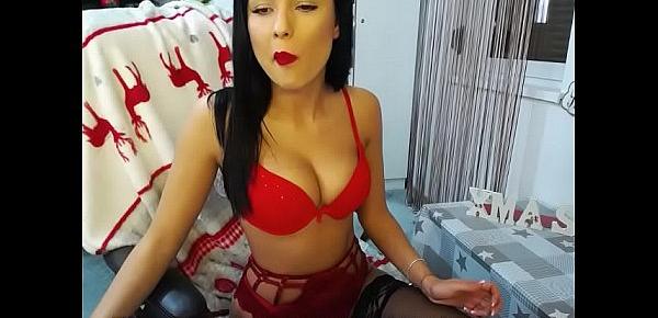  I Love Red Underwear And Red Lips...